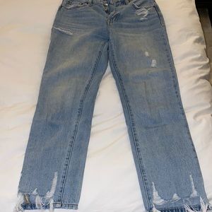Pistola light wash high waisted jeans